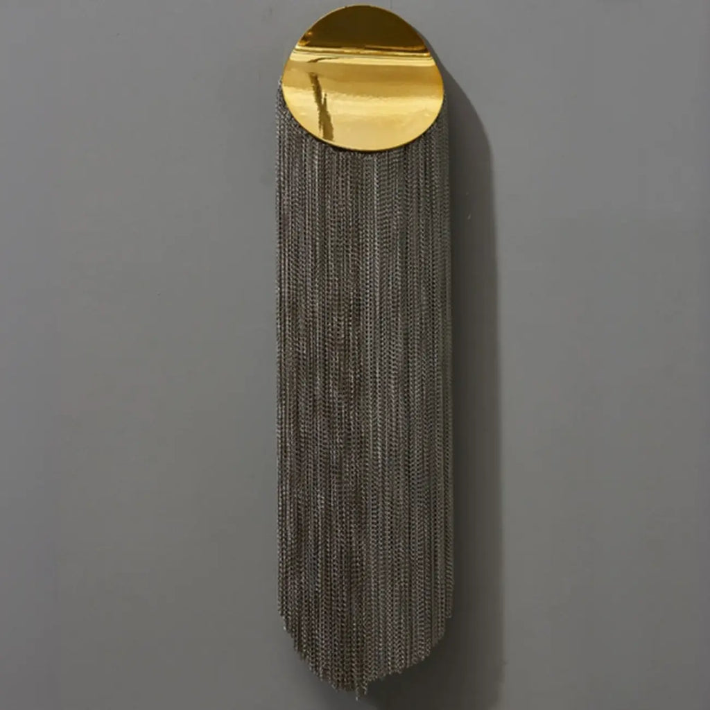 Applique murale de luxe en métal avec abat-jour en aluminium à lumière ambiante