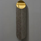 Applique murale de luxe en métal avec abat-jour en aluminium à lumière ambiante