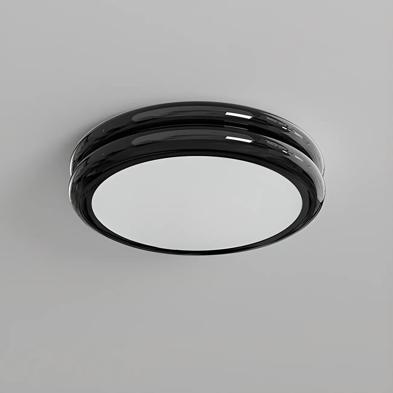 Plafonnier LED circulaire encastré à intensité variable pour salon