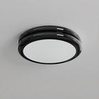 Plafonnier LED circulaire encastré à intensité variable pour salon