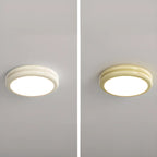 Plafonnier LED circulaire encastré à intensité variable pour salon