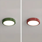 Plafonnier LED circulaire encastré à intensité variable pour salon