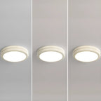 Plafonnier LED circulaire encastré à intensité variable pour salon