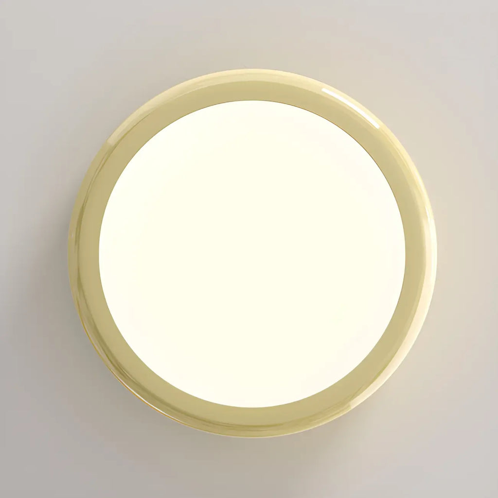 Plafonnier LED circulaire encastré à intensité variable pour salon