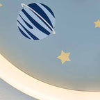Plafonnier LED rose romantique pour la décoration de la chambre d'enfant