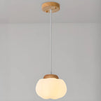 Suspension glamour en forme de citrouille avec suspension réglable