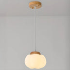 Suspension glamour en forme de citrouille avec suspension réglable