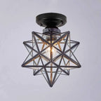 Plafonnier LED semi-encastré créatif en fer pour éclairage intérieur