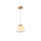 Suspension glamour en forme de citrouille avec suspension réglable