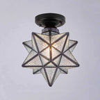 Plafonnier LED semi-encastré créatif en fer pour éclairage intérieur