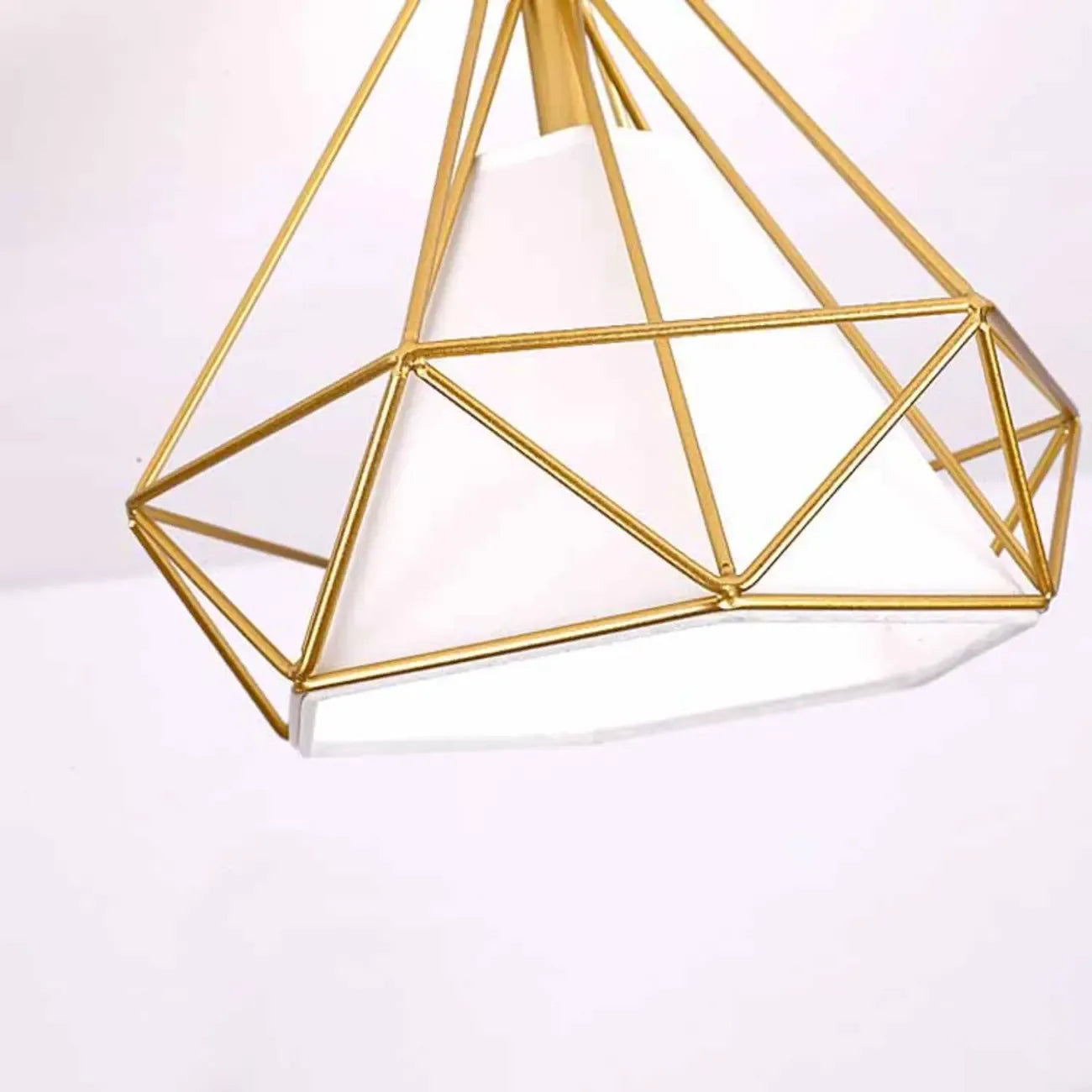 Plafonnier LED semi-encastré créatif en fer pour éclairage intérieur