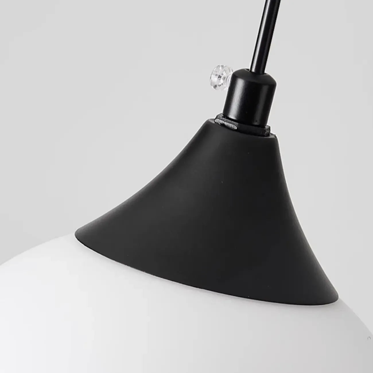 Suspension moderne à 3 lumières avec verre pour salle à manger