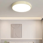 Plafonnier rond double couche encastré pour salon