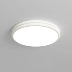 Plafonnier rond double couche encastré pour salon