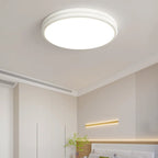 Plafonnier rond double couche encastré pour salon