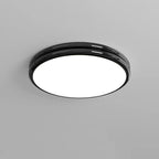 Plafonnier rond double couche encastré pour salon