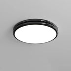 Plafonnier rond double couche encastré pour salon