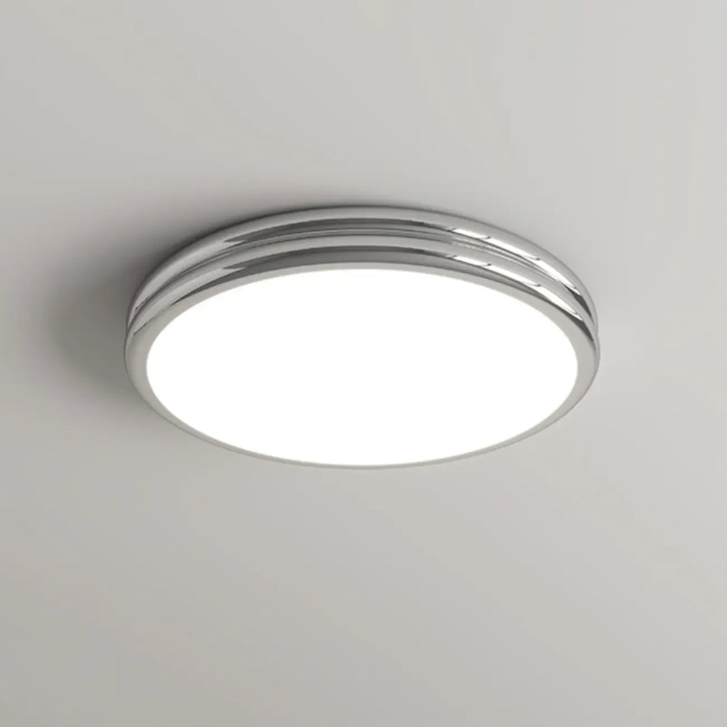 Plafonnier rond double couche encastré pour salon