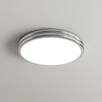 Plafonnier rond double couche encastré pour salon