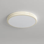 Plafonnier rond double couche encastré pour salon
