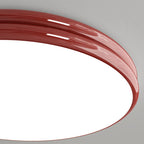 Plafonnier rond double couche encastré pour salon
