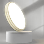 Plafonnier rond double couche encastré pour salon