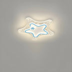Plafonnier LED encastrable à intensité variable en forme d'étoile pour la décoration de la chambre d'enfant