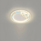 Plafonnier LED encastrable à intensité variable en forme d'étoile pour la décoration de la chambre d'enfant