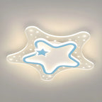 Plafonnier LED encastrable à intensité variable en forme d'étoile pour la décoration de la chambre d'enfant