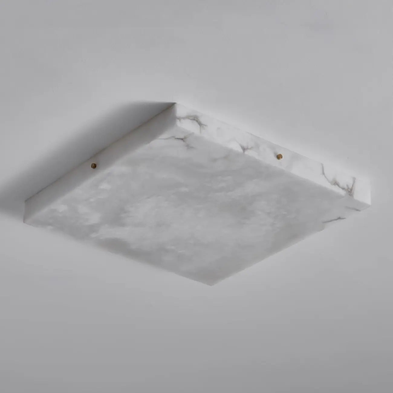Plafonnier carré encastré à intensité variable pour chambre à coucher