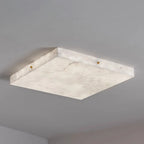 Plafonnier carré encastré à intensité variable pour chambre à coucher