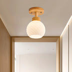 Plafonnier LED élégant à une seule tête pour usage résidentiel