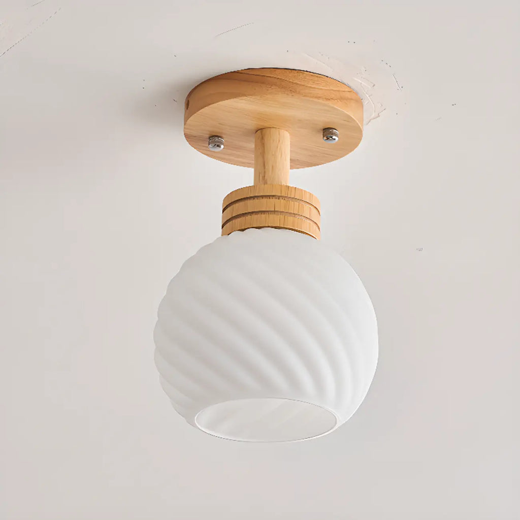 Plafonnier LED élégant à une seule tête pour usage résidentiel