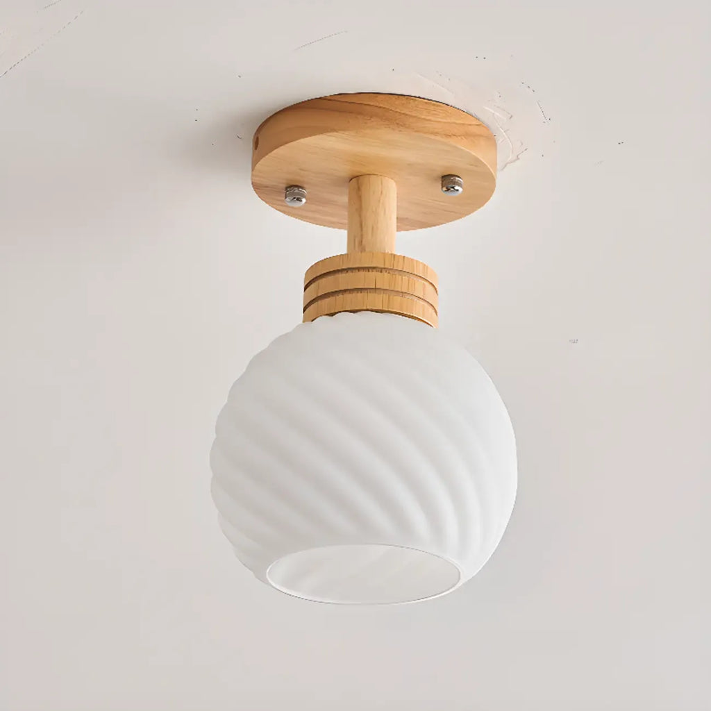 Plafonnier LED élégant à une seule tête pour usage résidentiel