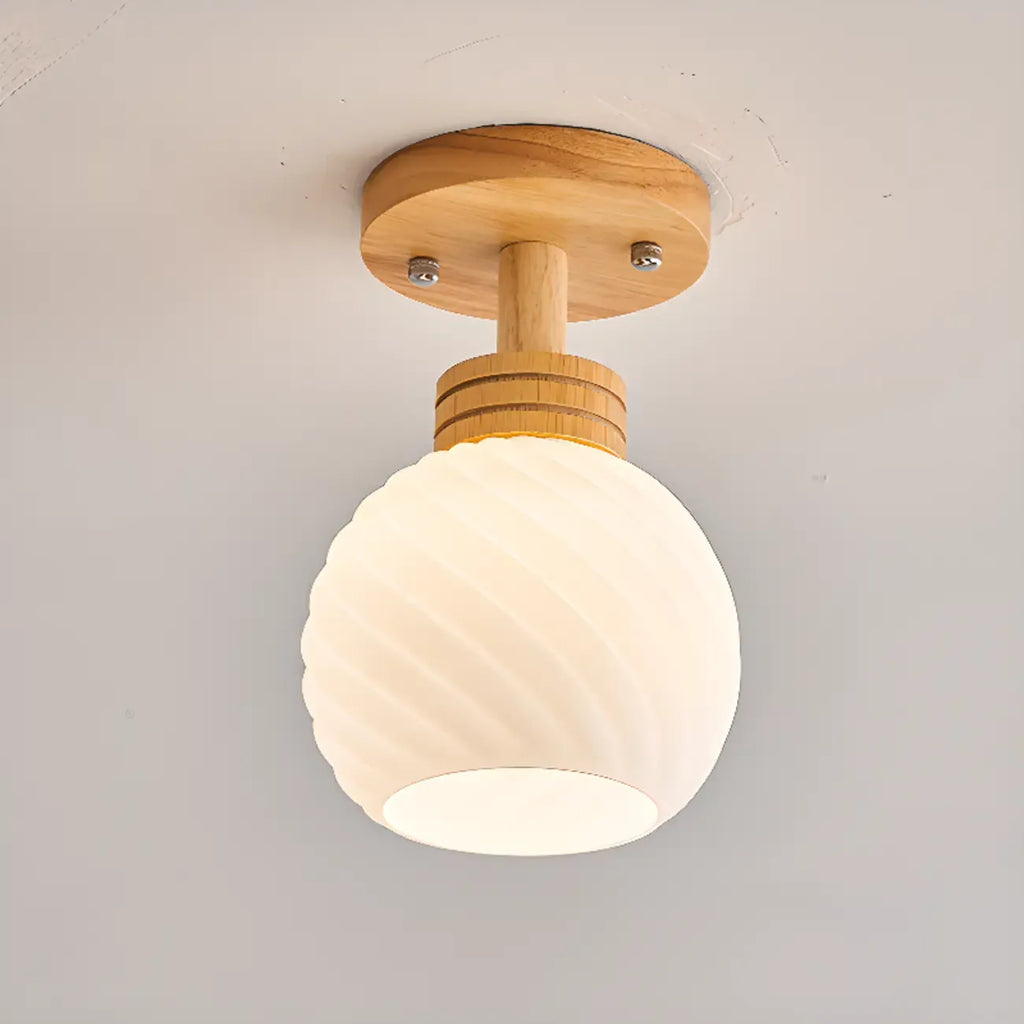 Plafonnier LED élégant à une seule tête pour usage résidentiel