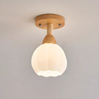 Plafonnier LED élégant à une seule tête pour usage résidentiel