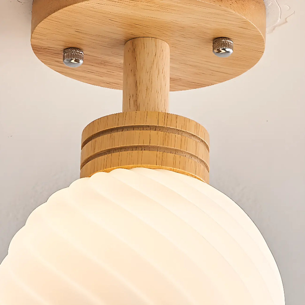 Plafonnier LED élégant à une seule tête pour usage résidentiel