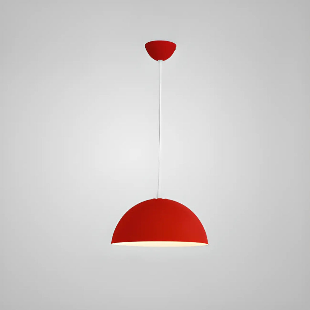 Suspension industrielle en aluminium noir pour restaurant