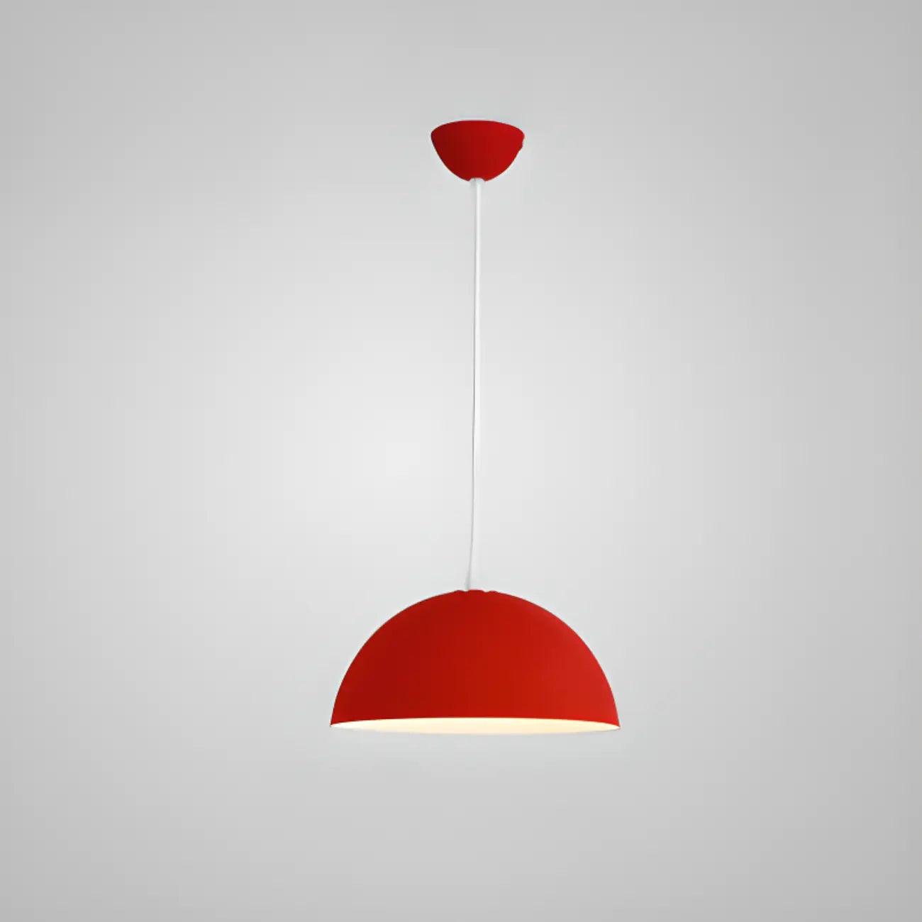Suspension industrielle en aluminium noir pour restaurant