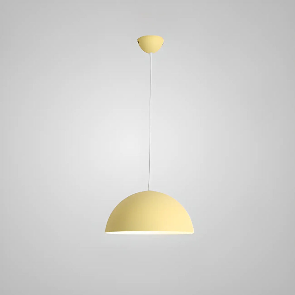 Suspension industrielle en aluminium noir pour restaurant