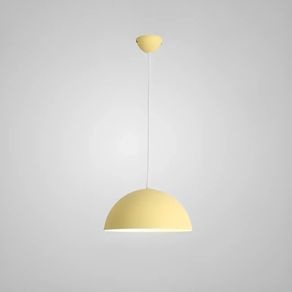 Suspension industrielle en aluminium noir pour restaurant