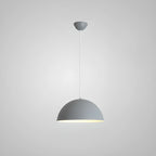 Suspension industrielle en aluminium noir pour restaurant