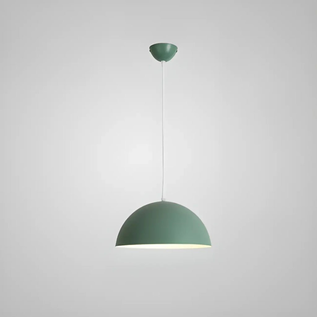 Suspension industrielle en aluminium noir pour restaurant