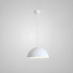 Suspension industrielle en aluminium noir pour restaurant