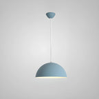 Suspension industrielle en aluminium noir pour restaurant