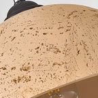 Suspension en dôme effet marbre industriel pour salle à manger