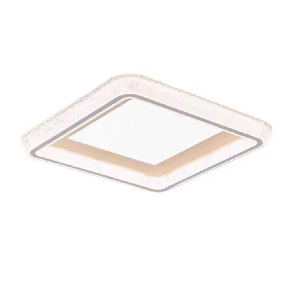 Plafonnier moderne à intensité variable en cristal pour chambre à coucher