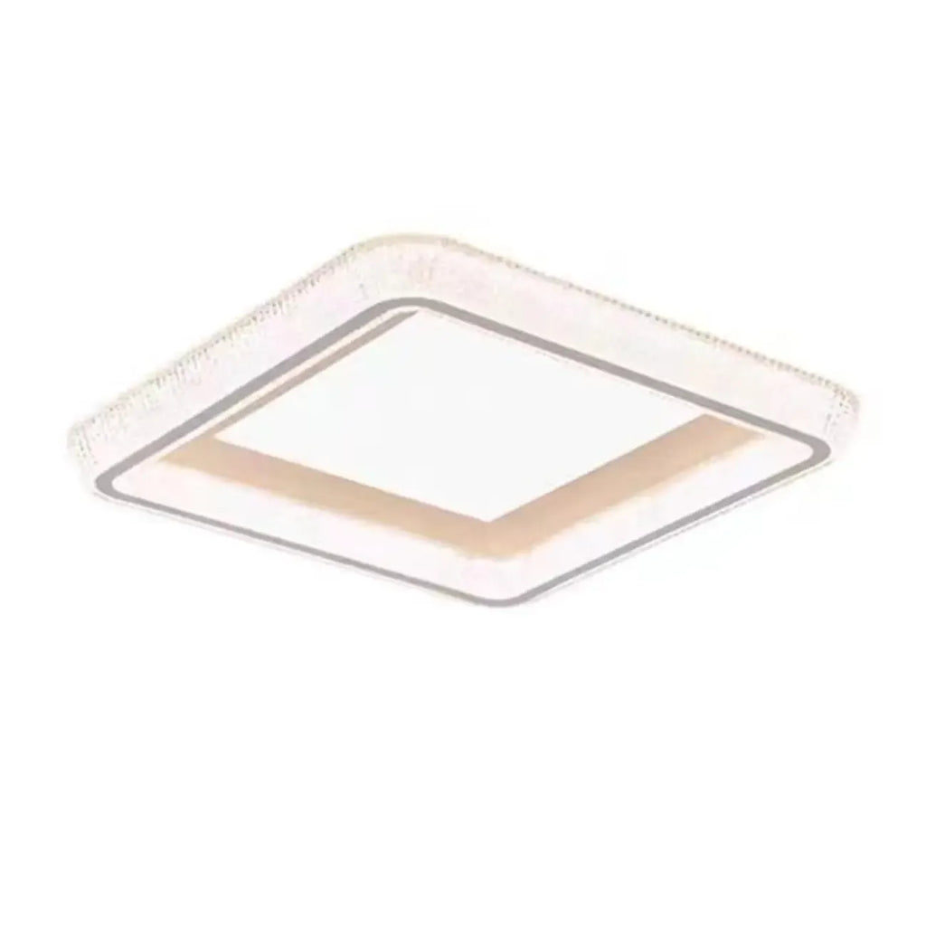 Plafonnier moderne à intensité variable en cristal pour chambre à coucher
