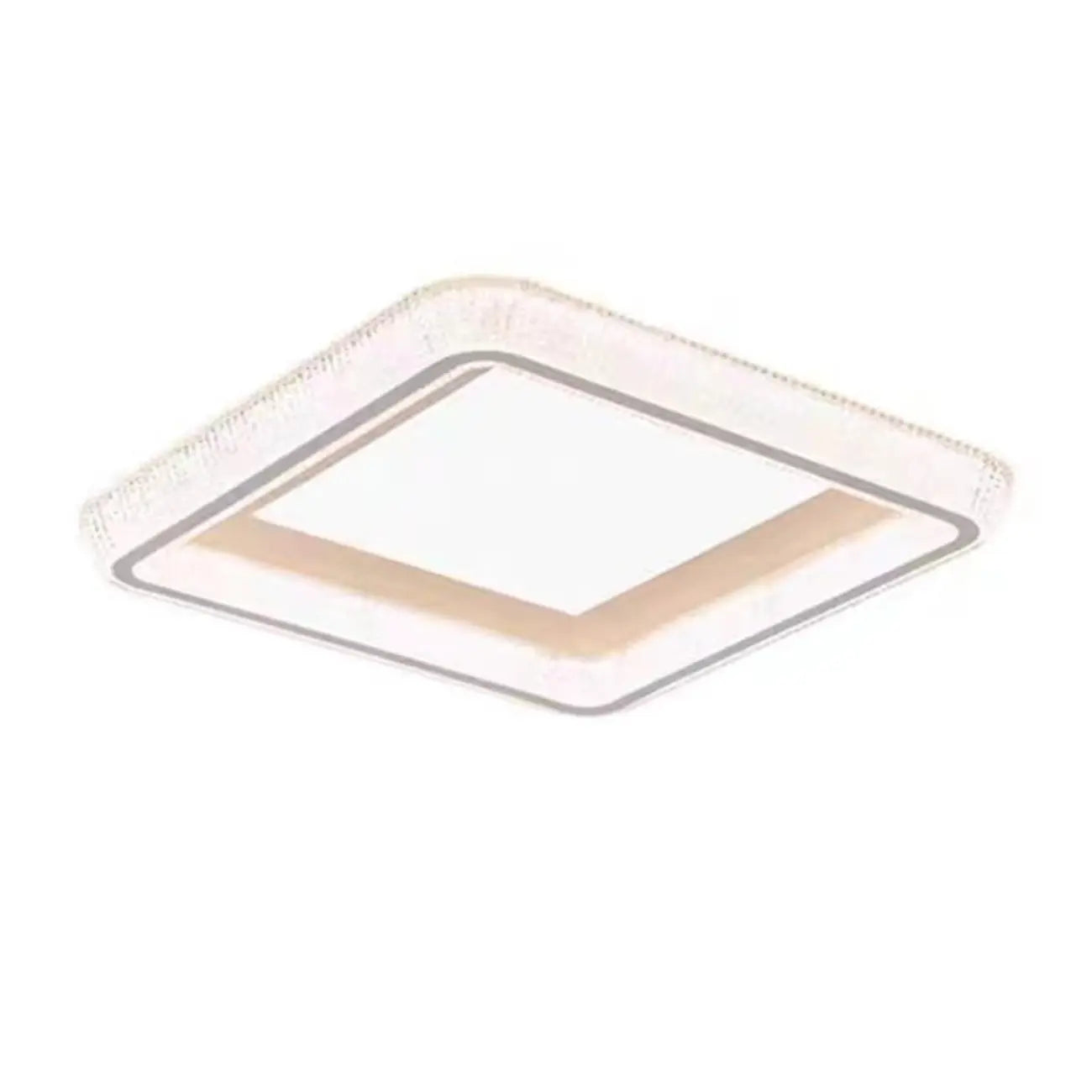 Plafonnier moderne à intensité variable en cristal pour chambre à coucher