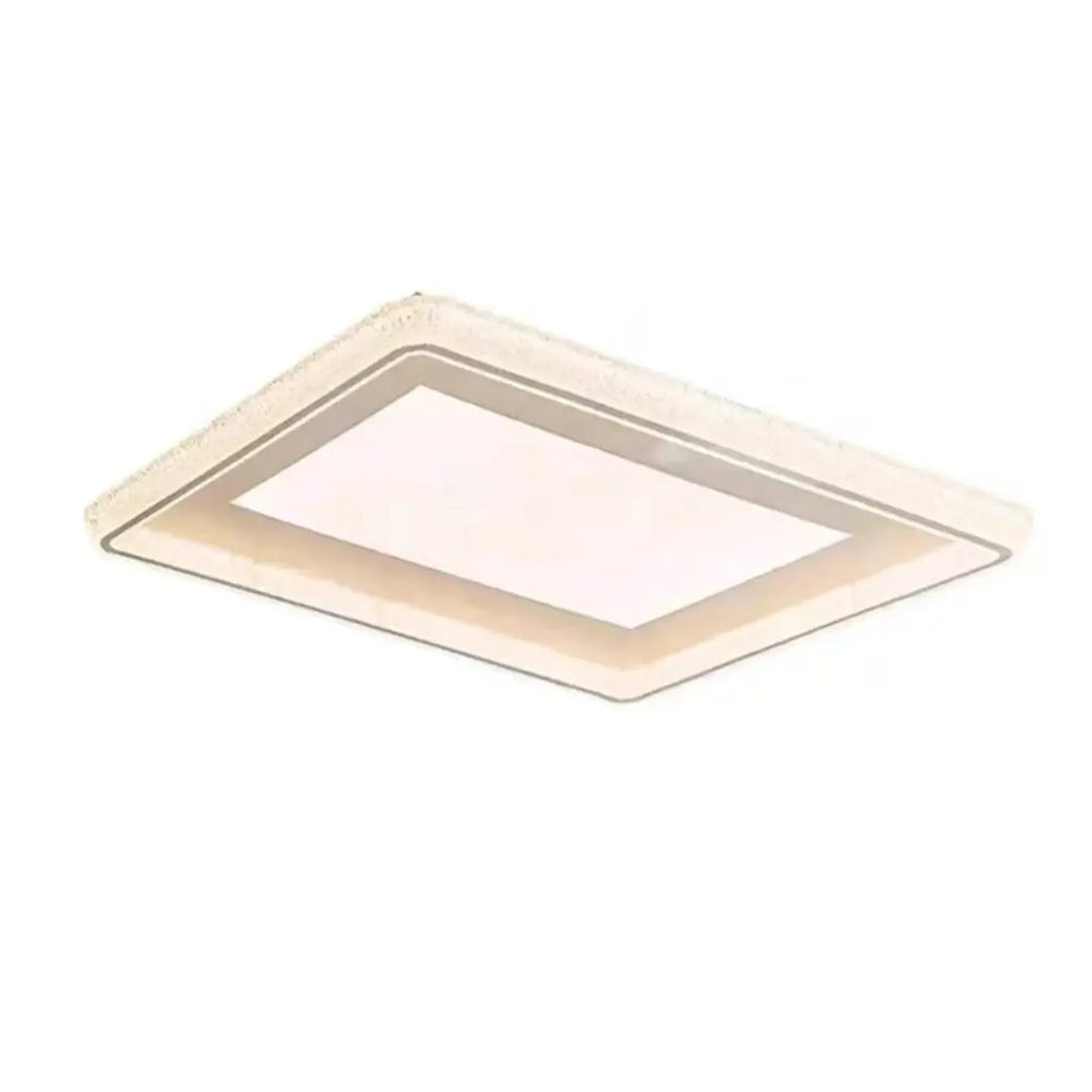 Plafonnier moderne à intensité variable en cristal pour chambre à coucher